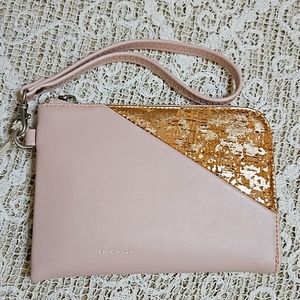 Pixie Mood Stacy Wristlet - Rose/Metallica Cork